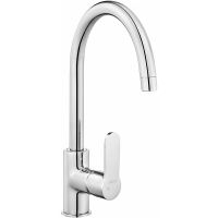 Смеситель для кухни E.C.A. Nita 102118080EX Хром — фото 1, Смесители для кухни