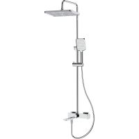 Душевая система BelBagno Ardente ARDENTE-VSCM-CRM Хром — фото 1, Душевые стойки