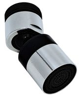 Насадка Shower Flow,2реж.,нерж.сталь,на шарнире,с переходником,ESKO — фото 1, Комплектующие для душевого оборудования