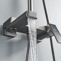 Товар: Душевая система Rose R18T R1836T Оружейная сталь - фото 6 Душевая система Rose R18T R1836T Оружейная сталь — фото 6, Душевые системы