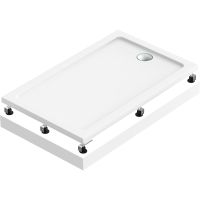 Акриловый поддон для душа Bas Олимпик 130х80 ПН00058 Белый — фото 1, Акриловые душевые поддоны