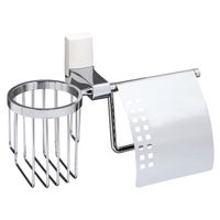 Leine K-5059WHITE Держатель туалетной бумаги и освежителя — фото 3, Держатели туалетной бумаги