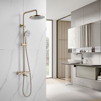 Товар: Душевая система Rose R39G R3936G Золото матовое - фото 17 Душевая система Rose R39G R3936G Золото матовое — фото 17, Душевые системы