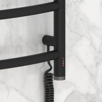 Электрический полотенцесушитель Сунержа Галант 4.0 1000x500 R 31-0831-1050 Черный матовый — фото 3, Электрические полотенцесушители