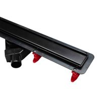 Товар: Душевой лоток POINT Деметра сталь черная 750 арт PN50375B - фото 6 Душевой лоток POINT Деметра сталь черная 750 арт PN50375B — фото 6, Душевые лотки