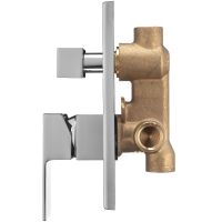 Смеситель для душа Swedbe Platta Хром арт-5515 — фото 4, Смеситель для душа