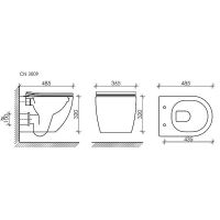 Товар: Комплект унитаза Ceramicanova Forma CN3009 с инсталляцией Grohe Rapid SL 38772001 с сиденьем Микроли - фото 11 Комплект унитаза Ceramicanova Forma CN3009 с инсталляцией Grohe Rapid SL 38772001 с сиденьем Микроли — фото 11, Комплекты унитаз + инсталляция