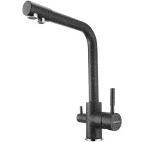 Смеситель для кухни Aquaton Руан 1AX004FCXX210 Графит — фото 1, Смесители для кухни