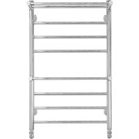 Водяной полотенцесушитель Domoterm Медея сп2 П8 500x800 с двумя полками Хром — фото 1, Водяные полотенцесушители