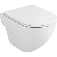 Унитаз Owl 1975 WaveCirkel-H OWLT190801 подвесной с сиденьем Микролифт — фото 1, Подвесные унитазы