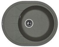 Florentina Мойка "Родос" 620, черный FG — фото 1, Кухонные мойки