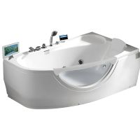 Акриловая ванна Gemy 171x99 G9046 II O R с гидромассажем — фото 1, Акриловые ванны