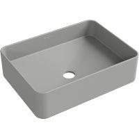 Раковина-чаша Aqueduto Espiral 50 ESP0430 Серая матовая — фото 1, Раковины накладные