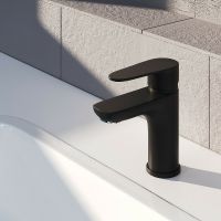 Смеситель для раковины Aringa Рейн AR02012BL Черный — фото 3, Смесители для раковины