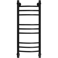 Водяной полотенцесушитель Energy Prestige 800x300 EWTR0PRES08030R905M Черный матовый — фото 1, Водяные полотенцесушители