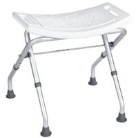 Табурет в ванную Ridder Assistent А0050301 Белый Хром — фото 1, Сиденья