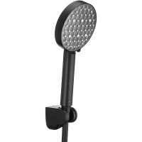 Душевой гарнитур Swedbe Hermes 5133B Черный матовый — фото 1, Душевые гарнитуры