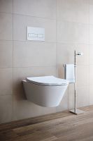 Товар: Унитаз Creto Logan L3 1003-001-L3W подвесной Белый без сиденья - фото 9 Унитаз Creto Logan L3 1003-001-L3W подвесной Белый без сиденья — фото 9, Подвесные унитазы