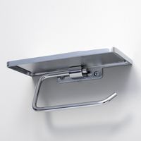 Товар: K-1325 Держатель туалетной бумаги с полочкой для телефона - фото 3 K-1325 Держатель туалетной бумаги с полочкой для телефона — фото 3, Держатели туалетной бумаги