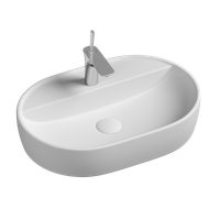 Раковина Ceramicanova Element 60 CN6035 Белая — фото 4, Раковины накладные