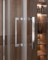 Товар: Душевой уголок CEZARES MOLVENO-AH-22-110/100-C-Cr-IV - фото 3 Душевой уголок CEZARES MOLVENO-AH-22-110/100-C-Cr-IV — фото 3, Прямоугольные душевые уголки