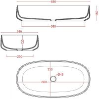 Раковина-чаша Artceram Cognac 68 COL005 12 00 Giallo zinco — фото 2, Раковины