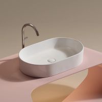 Раковина-чаша Ceramicanova Element 61 CN6048 Белая глянцевая — фото 5, Раковины