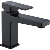 Товар: Смеситель для раковины Rose R28H R2801H Черный матовый - фото 1 Смеситель для раковины Rose R28H R2801H Черный матовый — фото 1, Смесители для раковины