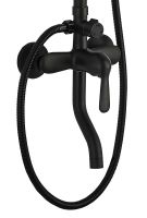 Душевая система Boch Mann Eco Quadro BM8427 Черная — фото 5, Душевые стойки