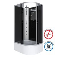 Товар: Душевая кабина Niagara Classic NG-2510-14LBKTG (120х80х210) высокий поддон(40см),стекло тонированное - фото 2 Душевая кабина Niagara Classic NG-2510-14LBKTG (120х80х210) высокий поддон(40см),стекло тонированное — фото 2, Душевые кабины