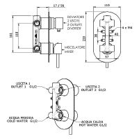 Товар: Смеситель для душа Remer X-Style X92 Хром - фото 2 Смеситель для душа Remer X-Style X92 Хром — фото 2, Смеситель для душа