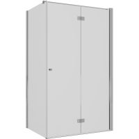 Душевой уголок Ambassador Diamond 120х80 12011107R профиль Хром стекло прозрачное — фото 14, Душевые уголки