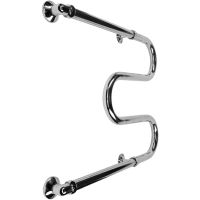 Водяной полотенцесушитель Melodia della vita Simple Polymer М-образный 60х50х1 MTRSP6050PLR Полирова — фото 1, Водяные полотенцесушители