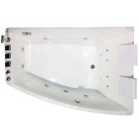 Акриловая ванна Orans 120x170 R 65100xr с гидромассажем — фото 1, Акриловые ванны