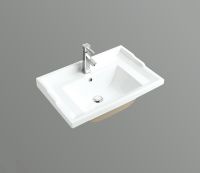 Товар: Раковина CeramaLux 70 NYJ840-70 Белая - фото 4 Раковина CeramaLux 70 NYJ840-70 Белая — фото 4, Раковины