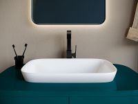 Товар: Раковина Salini Marea 59.8 02 1802202M Белая матовая - фото 4 Раковина Salini Marea 59.8 02 1802202M Белая матовая — фото 4, Раковины встраиваемые сверху