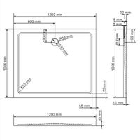 Berkel 48T10 Душевой поддон — фото 3, Душевые поддоны из искусственного камня