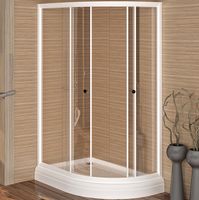 Товар: Душевой уголок Radomir 120x80 L 1-03-1-1-0-0080 с поддоном профиль Белый стекло прозрачное - фото 1 Душевой уголок Radomir 120x80 L 1-03-1-1-0-0080 с поддоном профиль Белый стекло прозрачное — фото 1, Душевые уголки