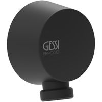 Шланговое подключение Gessi Emporio Shower 47269#299 Черное матовое — фото 1, Комплектующие для душевого оборудования