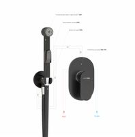 Товар: A117451 Встраиваемый комплект для биде со шлангом 150 см - фото 5 A117451 Встраиваемый комплект для биде со шлангом 150 см — фото 5, Душевые системы