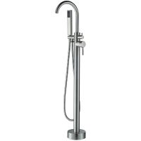 Смеситель для ванны Boch Mann Braies BM8922 Никель матовый — фото 1, Смесители напольные