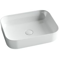 Раковина-чаша Ceramicanova Element 50 CN6011 Белая — фото 2, Раковины накладные