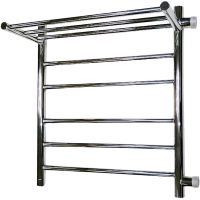 Водяной полотенцесушитель Melodia della vita Shelf 50х60х1 П5 R MTRSH5060 с полкой Полированная стал — фото 1, Водяные полотенцесушители