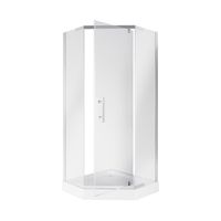 Товар: Душевой уголок Niagara Eco NG-009-14D (90х90х195) низкий поддон(13 см),стекло прозрачное,2 места - фото 5 Душевой уголок Niagara Eco NG-009-14D (90х90х195) низкий поддон(13 см),стекло прозрачное,2 места — фото 5, Душевые уголки