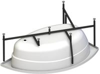 Акриловая ванна Radomir Vannesa Модерна 160x100 L Белая без гидромассажа арт-2-01-0-1-1-214 — фото 3, Акриловые ванны