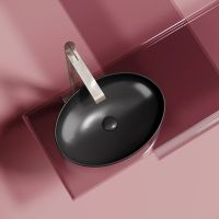 Товар: Раковина-чаша Ceramicanova Element 50 CN6056MB Черная матовая - фото 3 Раковина-чаша Ceramicanova Element 50 CN6056MB Черная матовая — фото 3, Раковины