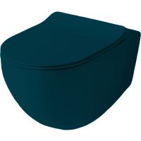 Товар: Унитаз Artceram File 2.0 FLV004 42 00 подвесной Petrolio без сиденья - фото 1 Унитаз Artceram File 2.0 FLV004 42 00 подвесной Petrolio без сиденья — фото 1, Подвесные унитазы