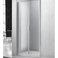 Душевая дверь BelBagno Sela 80 SELA-B-2-80-C-Cr профиль Хром стекло прозрачное — фото 1, Душевые двери в нишу