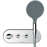 Смеситель для душа Bossini Apice Z00521.030 с термостатом Хром — фото 1, Смеситель для душа