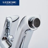 Смеситель для раковины Ledeme H34 1034L Хром — фото 6, Смесители для раковины